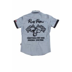 Rusty Pistons Dustin skjorte brun