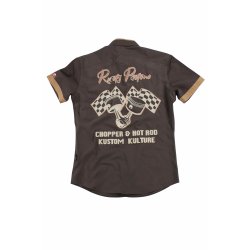 Rusty Pistons Dustin skjorte brun