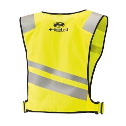 Held Neonvest / Refleksvest - komfortabel velcrolukning
