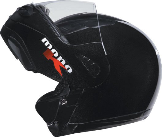 Driver Mono K Flip-Up hjelm sortmetal