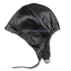 Held lderhjelm af okseskind