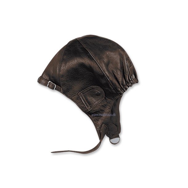 Held lderhjelm af okseskind