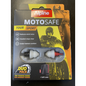  Alpine Motosafe Pro - �repropper til motorcykel - Genanvendlige