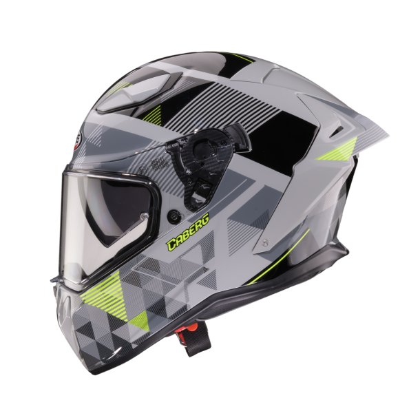 Caberg Drift Evo II Prism R2 Grey/Black/Yellow Fluo