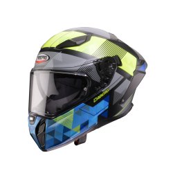 Caberg Drift Evo II Prism R3 Matt Black/Yellow Fluo/Blue