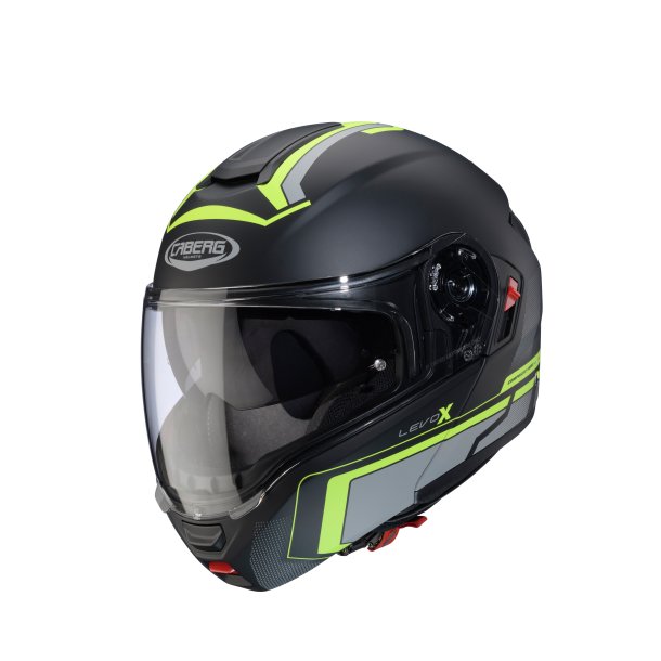 Caberg Levo X Elite MATT BLACK/ANTHRACITE/YELLOW FLUO