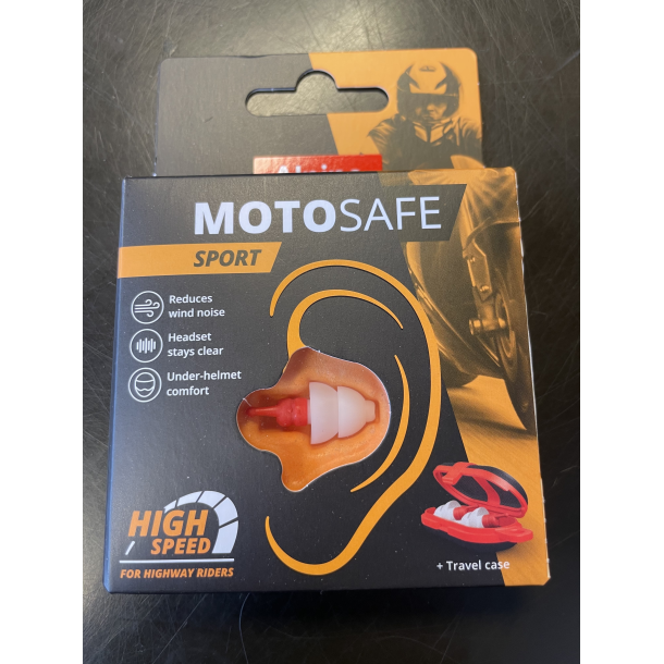 Alpine Motosafe Race - �repropper til motorcykel - Genanvendlige