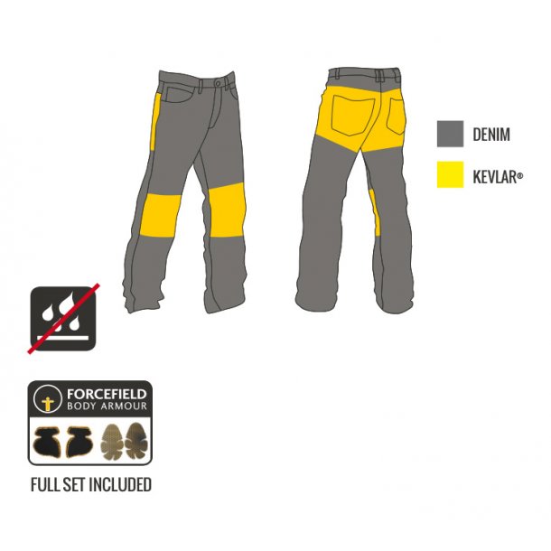 Trilobite Acid Scrambler - MC Jeans - F�es i flere farver
