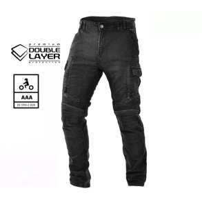 Trilobite Acid Scrambler Jeans AAA - fes i sort og Khaki