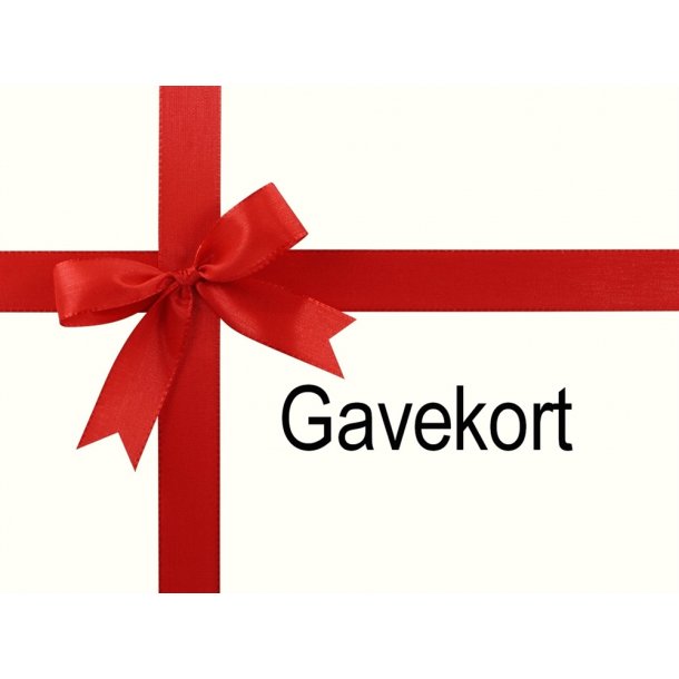 Gavekort til butikken